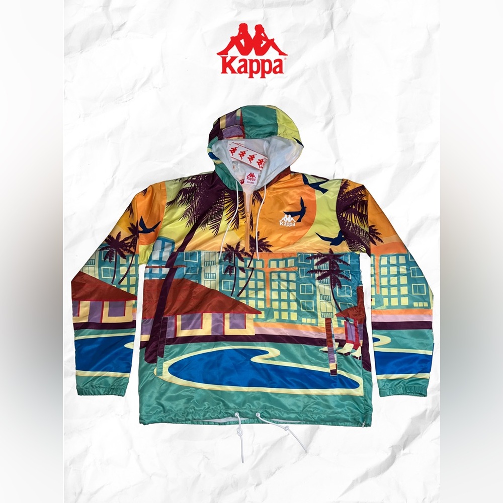 Kappa Multicoloured Tropical Graphic Anorak